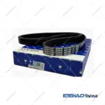 تسمه کمپرسور کولر 6PK موتور XU7 405 - 1663 کد 2070201627 ايران خودرو