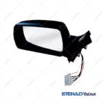 آینه بغل برقی سمند LX چپ بدون فلاپ برازش صنعت