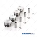 پیستون EF7 با خار و گژن پین کد 698 ایران خودرو