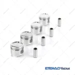 پیستون پراید M13E4-STD با ملحقات با رینگ TP عظام